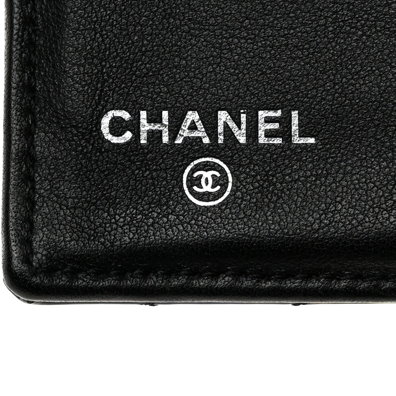 Chanel Iridescent Patent Quilted Large Flap Wallet Black 6 of 8