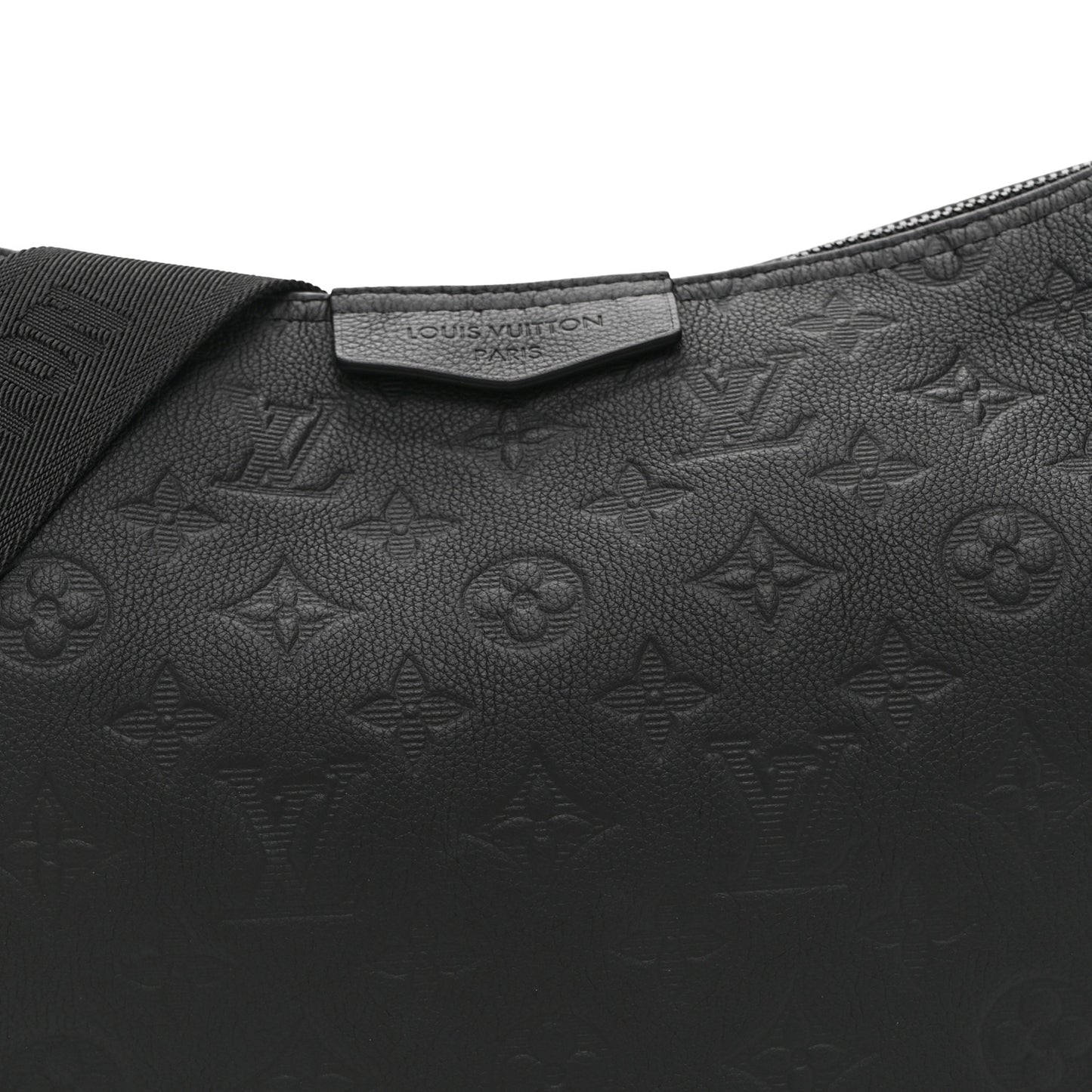 Calfskin Monogram Shadow Hobo Hamac Black