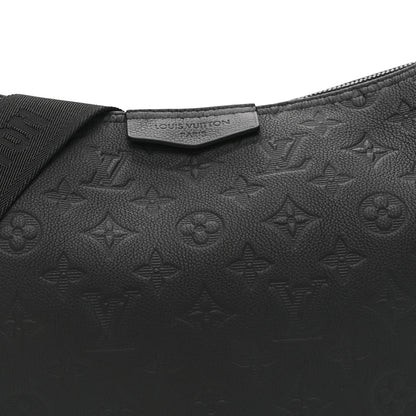 Louis Vuitton Calfskin Monogram Shadow Hobo Hamac Black 7 of 9