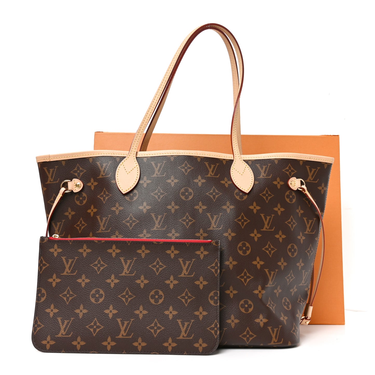 Monogram Neo Neverfull MM Cherry