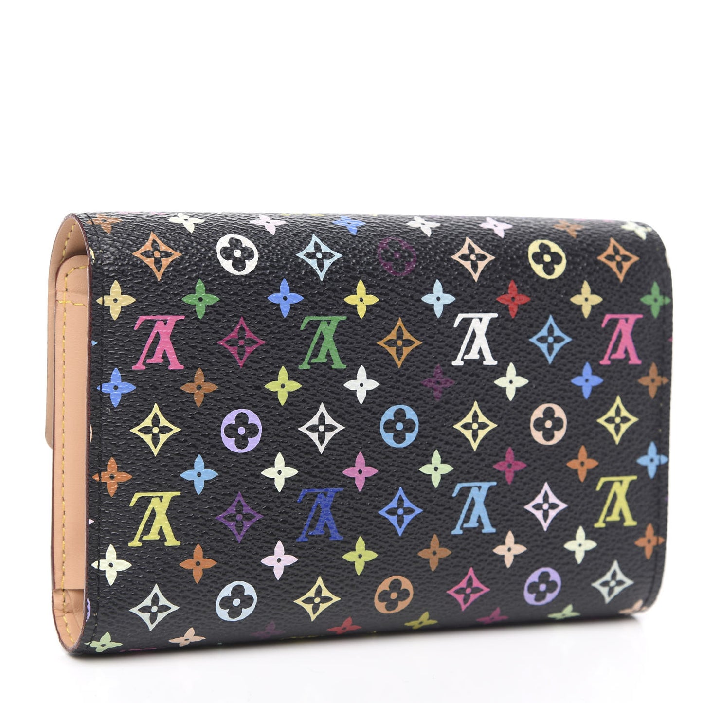 Monogram Multicolor Alexandra Wallet Black