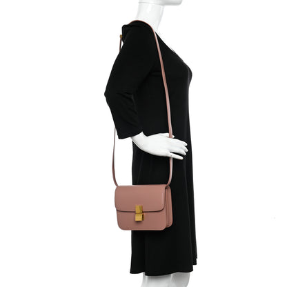 Celine Box Calfskin Teen Classic Box Flap Bag Antique Rose 2 of 11