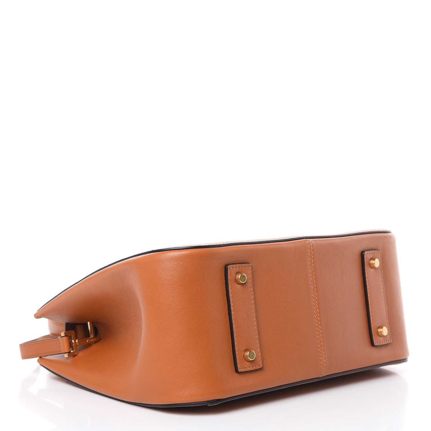Nappa Barocco Virtus Top Handle Bag Brown