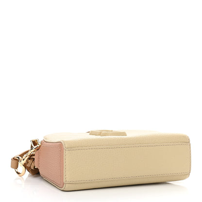 Marc Jacobs Calfskin Shutter Camera Crossbody Bag Ivory 3 of 11