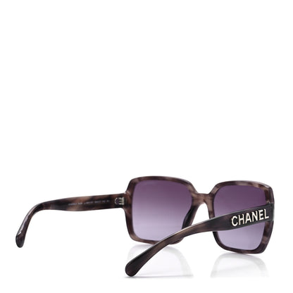 Chanel Acetate Square Sunglasses 5408 Brown 4 of 8