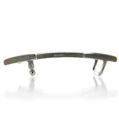Hermes Palladium H Belt Buckle Brushed Silver 3 of 4