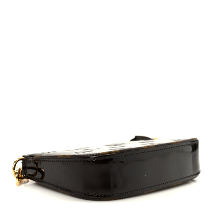 Louis Vuitton Vernis Monogram Mini Pochette Accessories Amarante 3 of 9