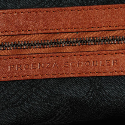 Proenza Schouler Lambskin PS1 Small Keep All Saddle 7 of 7