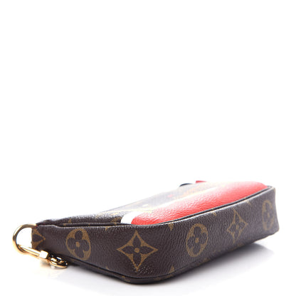 Louis Vuitton Monogram 2018 Christmas Animation Mini Cats Pochette Accessories 4 of 7
