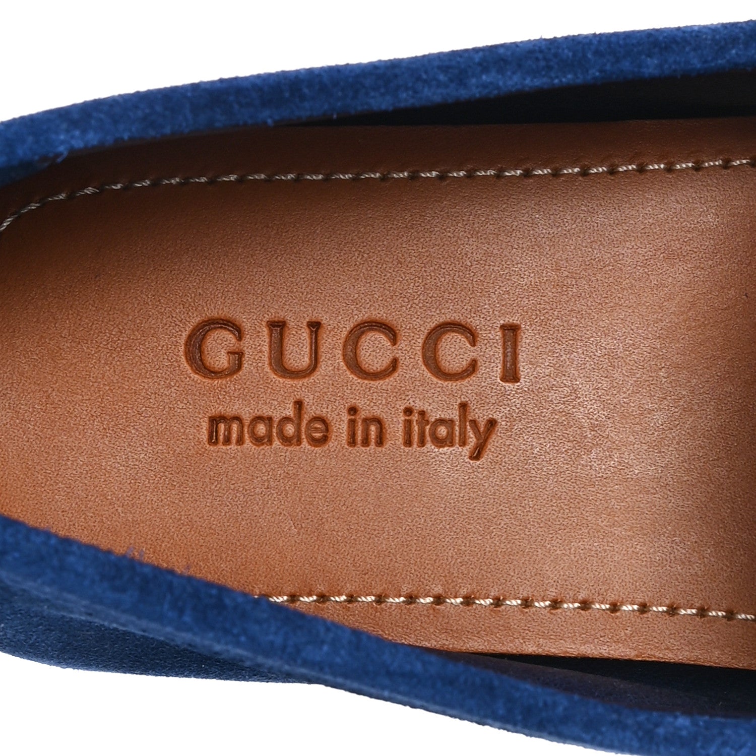Gucci Suede Mens Horsebit Driver Loafers 7.5 Royale 8 of 10
