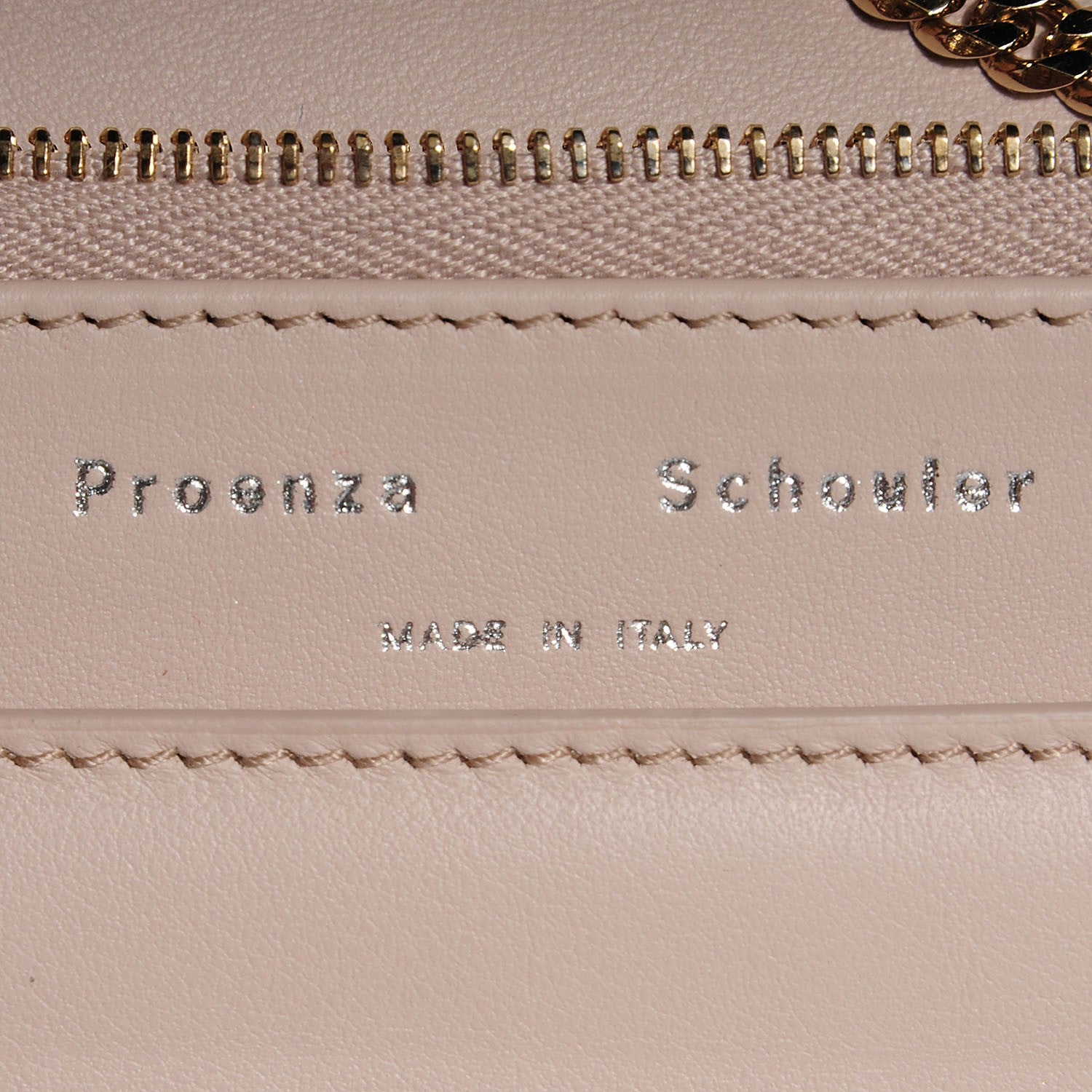 Proenza Schouler Leather PS11 Chain Wallet Blush 6 of 6