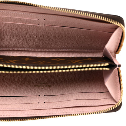 Louis Vuitton Monogram Clemence Wallet Rose Ballerine 5 of 7