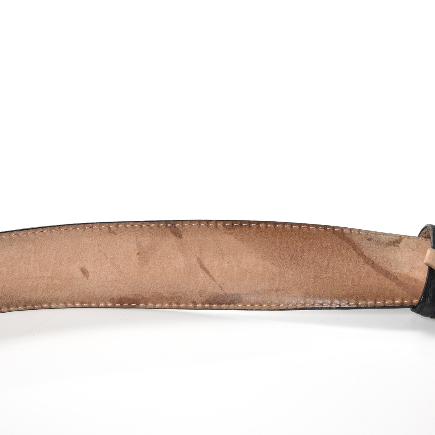 Gucci Guccissima Interlocking G Belt 95 38 Black 10 of 10