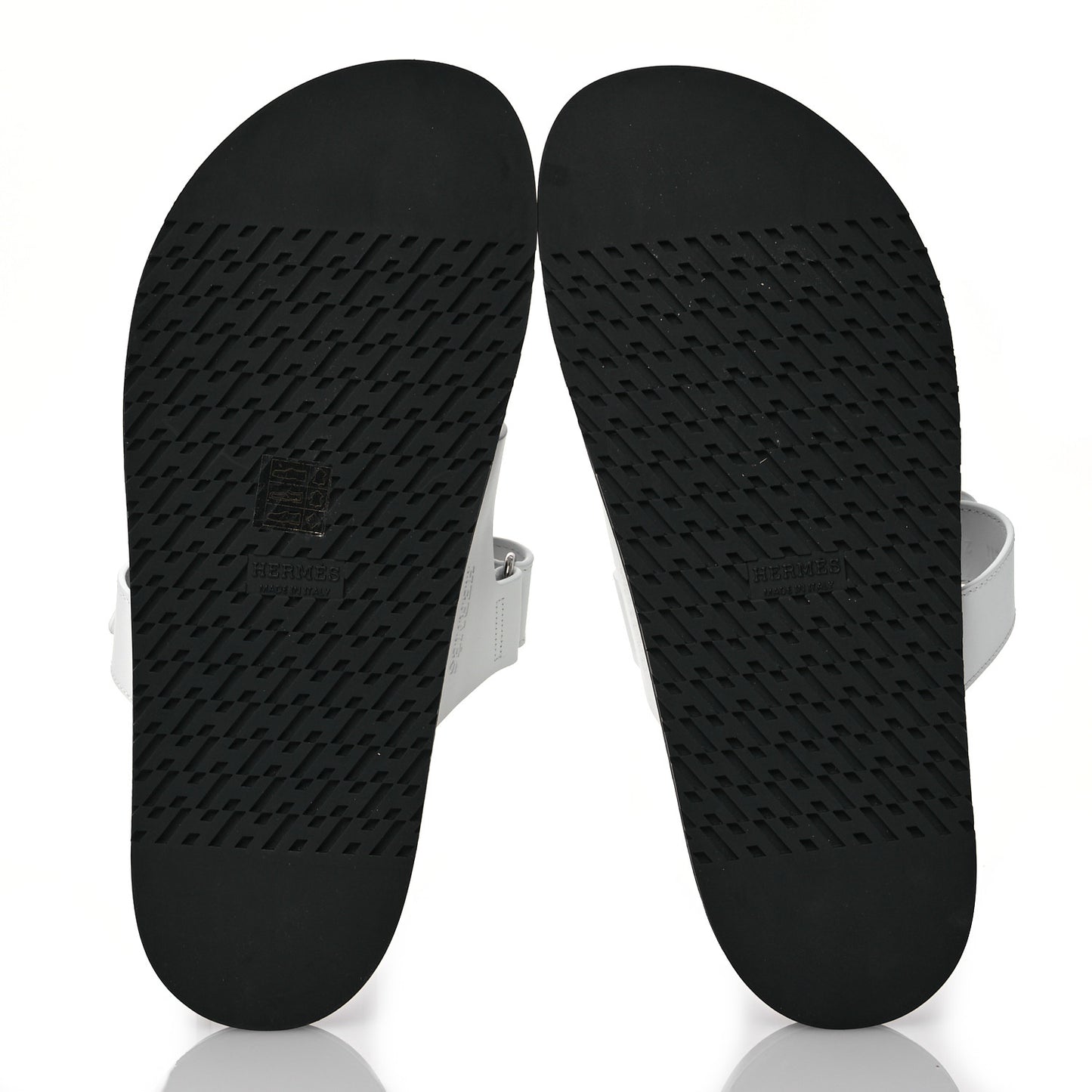 Calfskin Womens Chypre Sandals 41.5 White