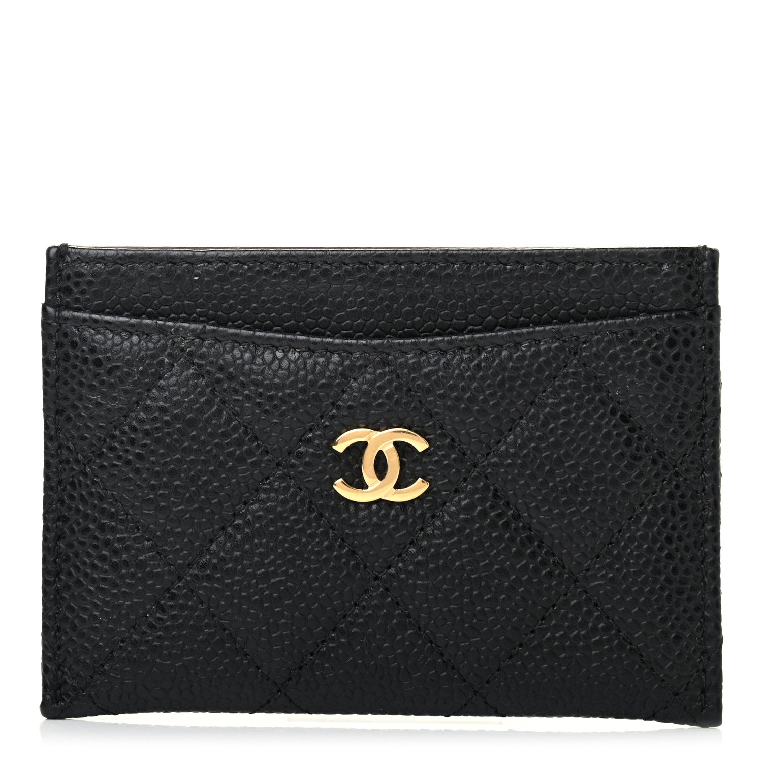 Chanel Caviar Quilted Card Holder Black 1 of 7