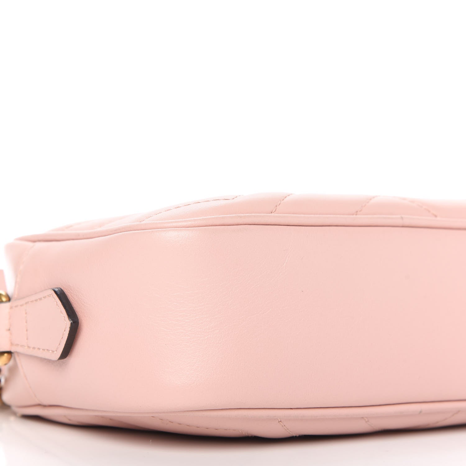 Gucci Calfskin Matelasse Mini GG Marmont Chain Shoulder Bag Perfect Pink 6 of 10