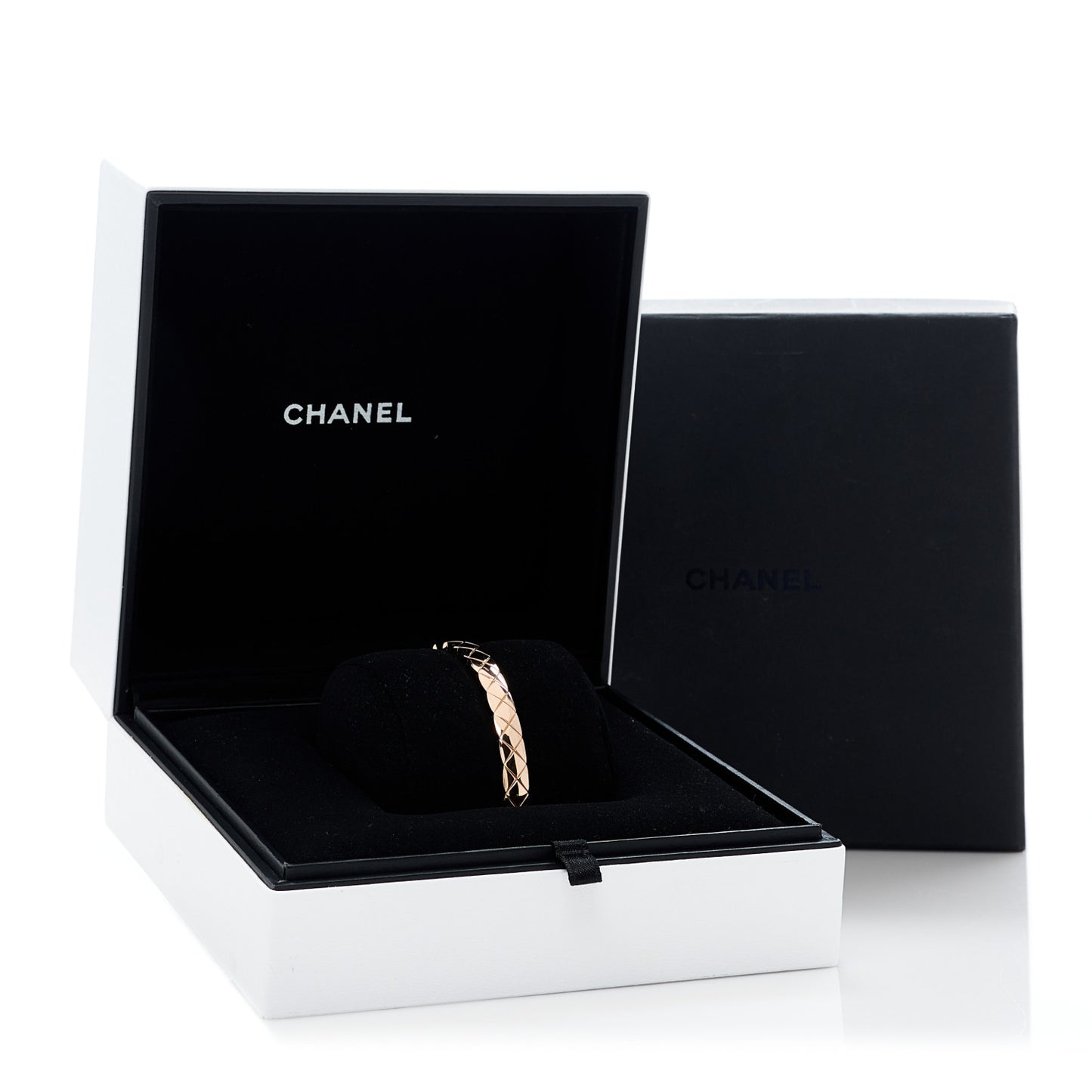 18K Beige Gold Coco Crush Bangle Bracelet S