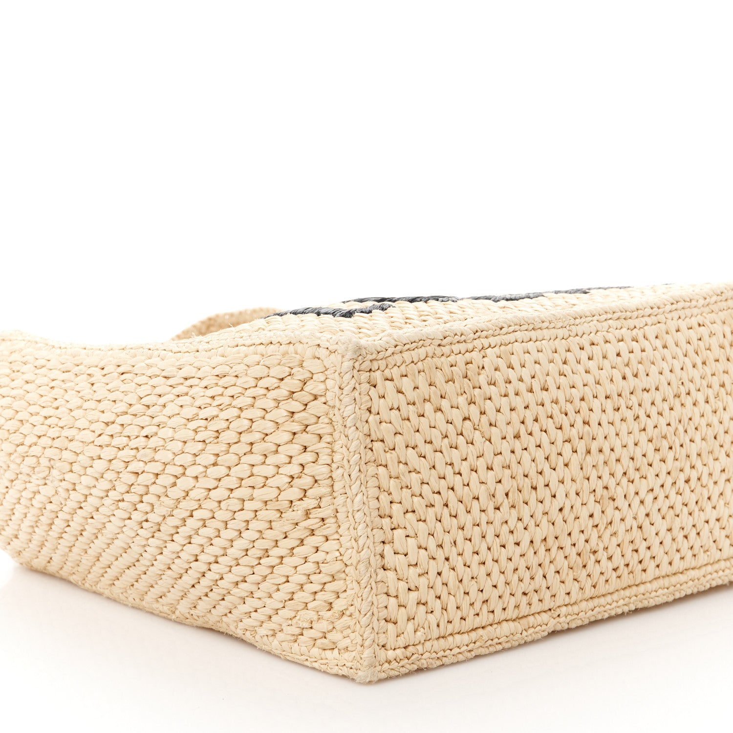 Loewe Raffia Small Paula's Ibiza Logo Tote Natural Tan 8 of 9