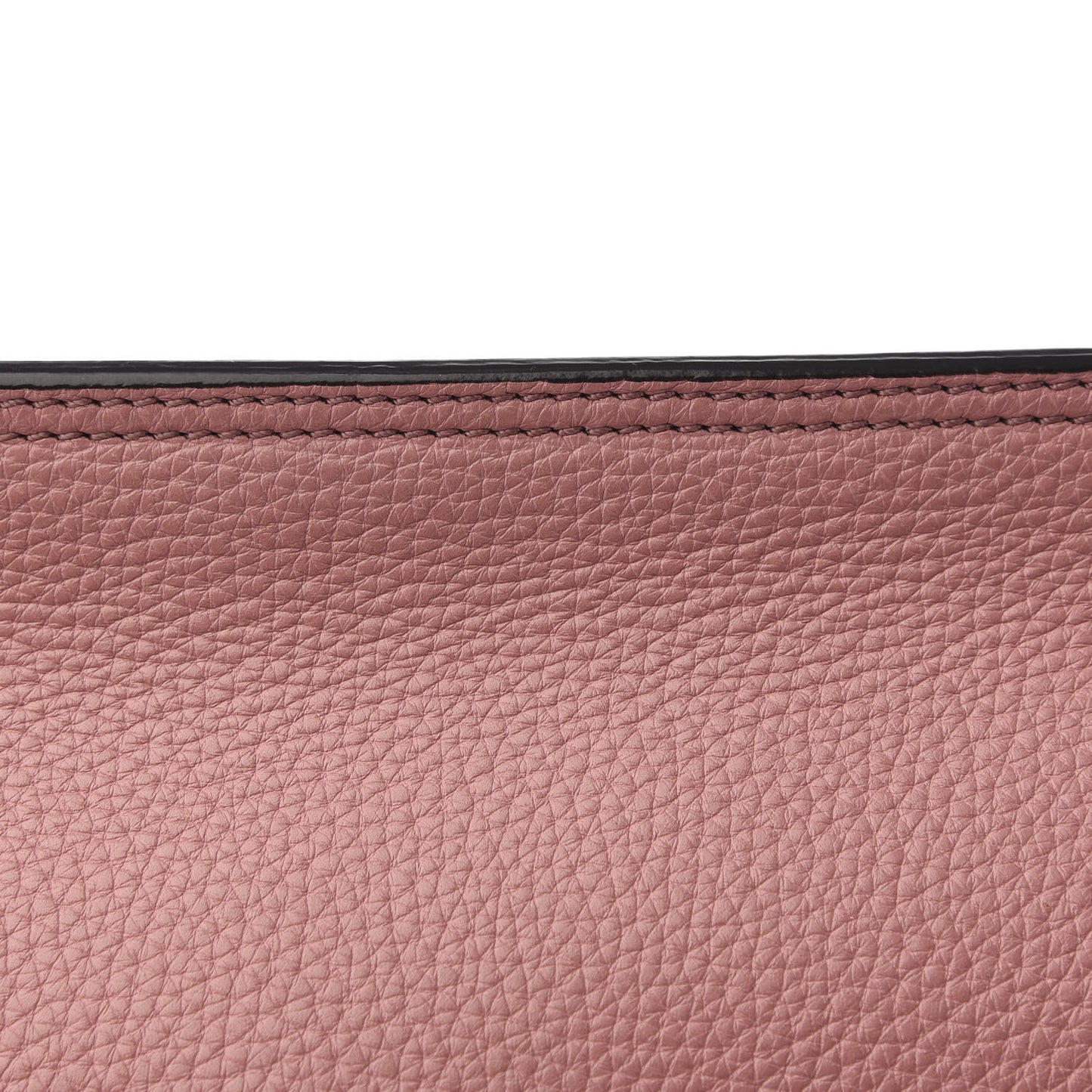 Cellarius Calfskin Medium Bamboo Daily Flap Shoulder Bag Carmine Rose
