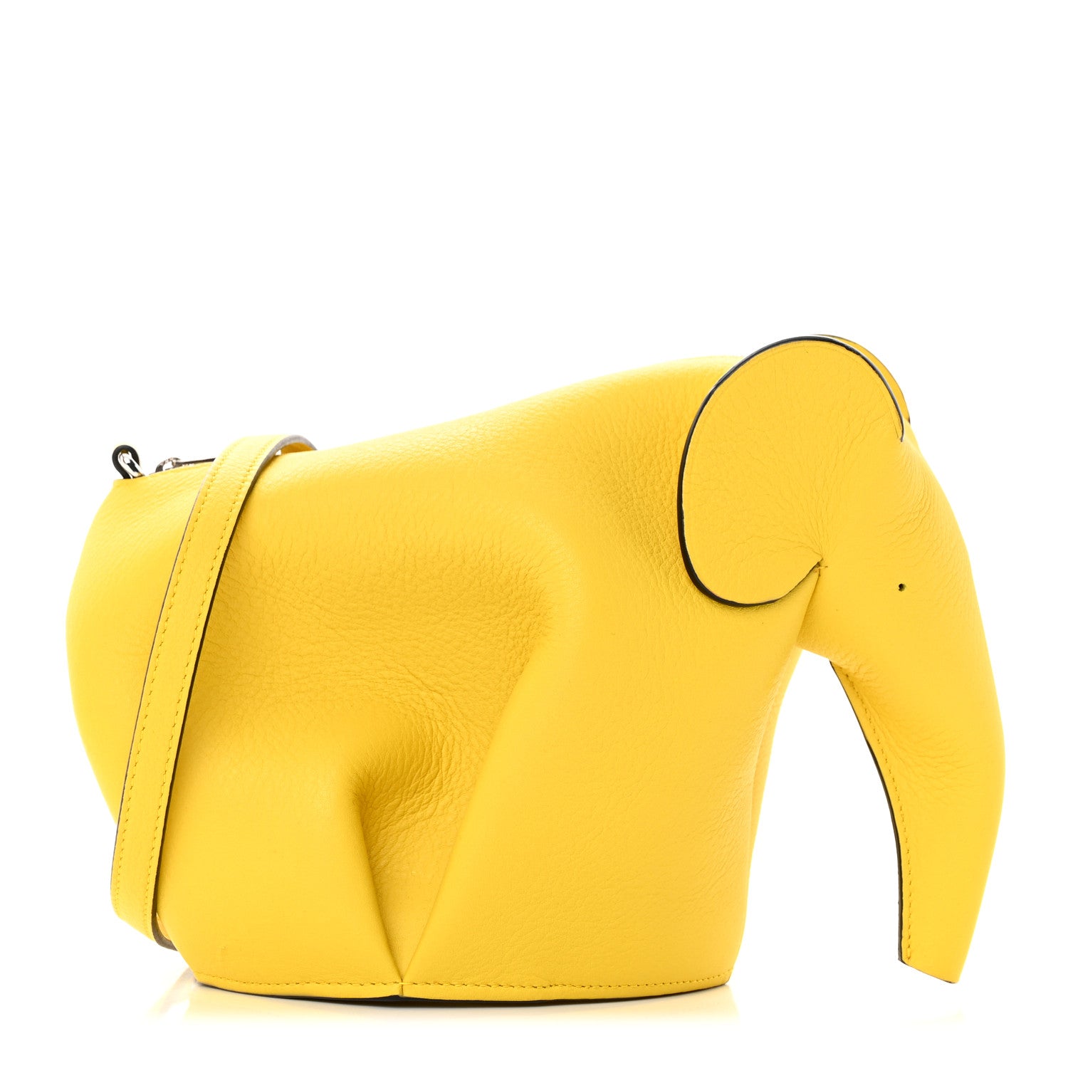 Loewe Calfskin Mini Elephant Crossbody Bag Yellow 1 of 15