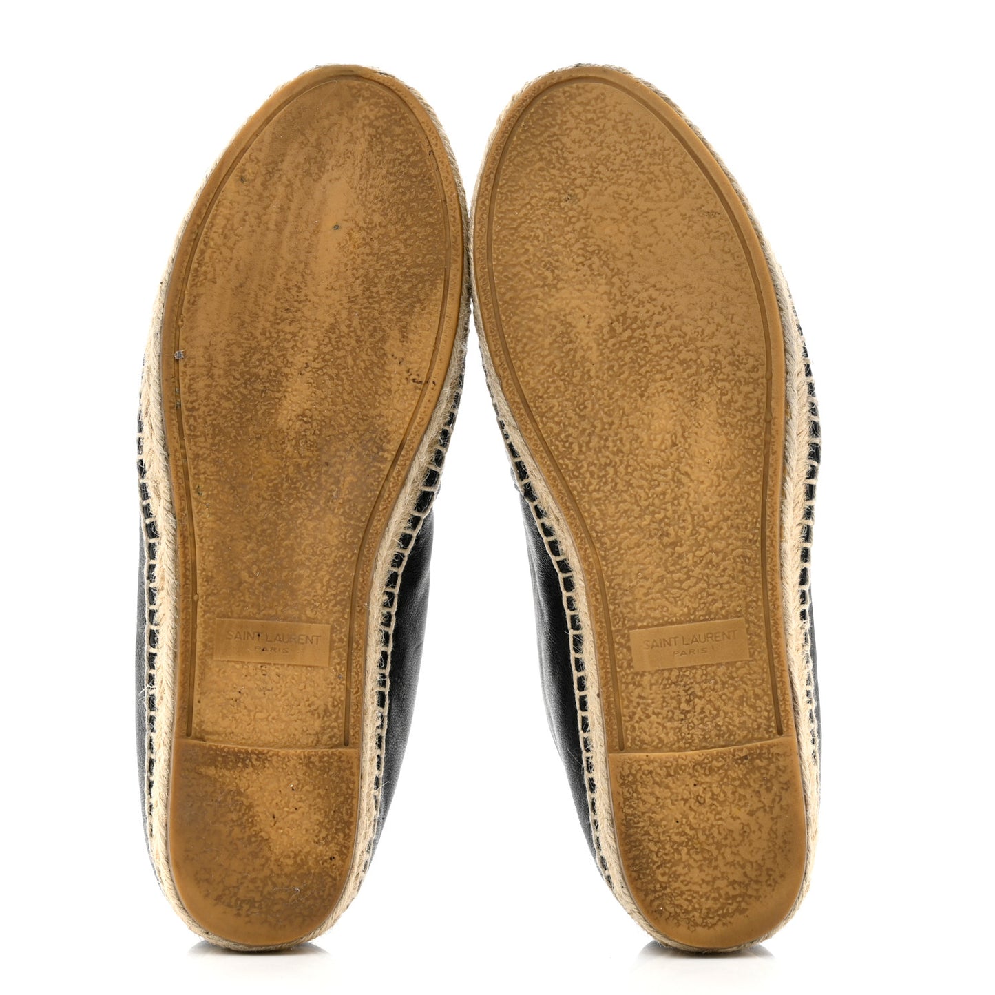 Lambskin Monogram Espadrilles 37.5 Black