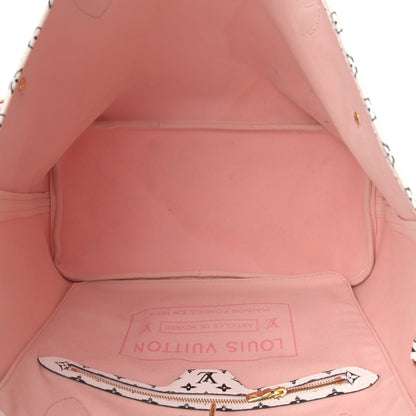 Louis Vuitton Monogram Giant Neverfull MM Rouge 5 of 13