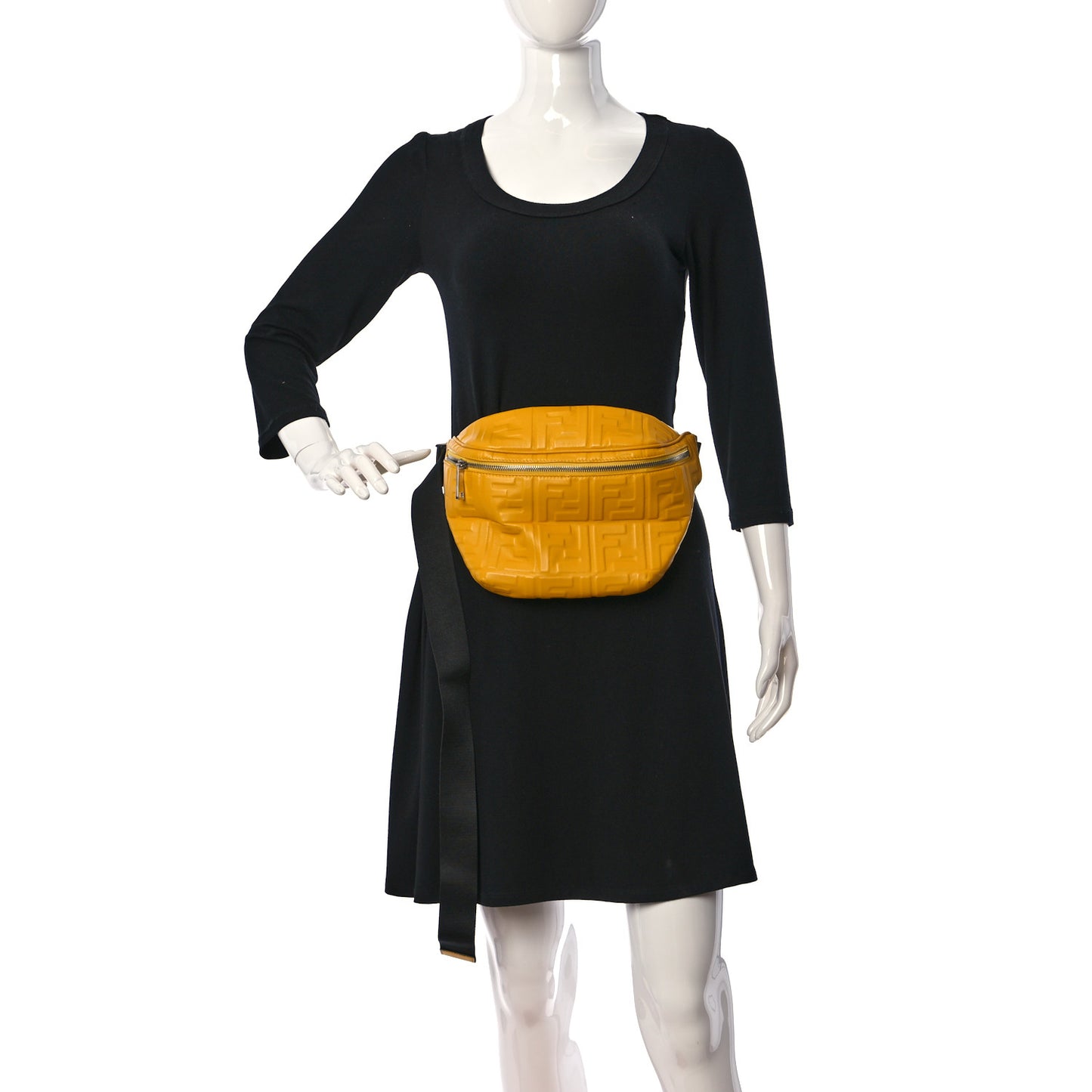 Nappa FF 1974 Embossed Belt Bag Mimosa