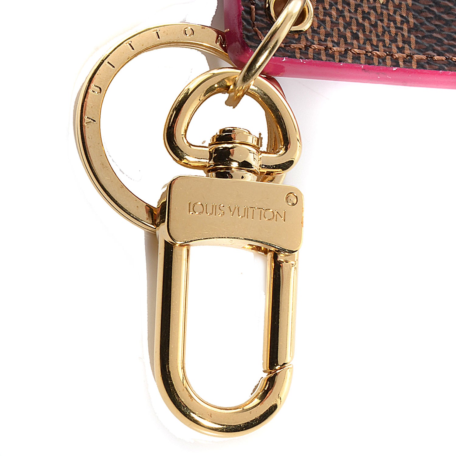 Louis Vuitton Damier Ebene Illustre Air Balloon Bag Charm Grenade 5 of 7