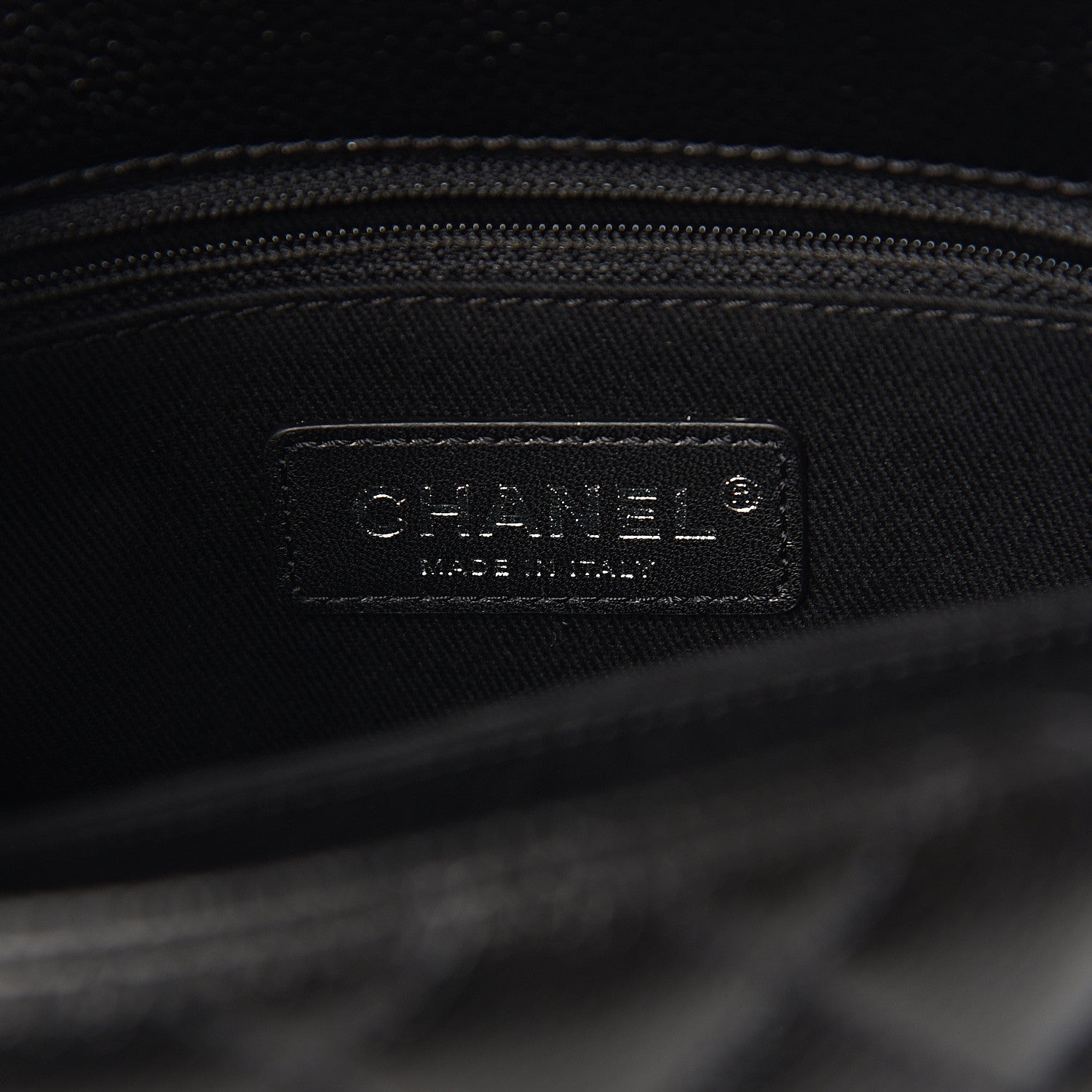 Chanel Caviar Quilted Mini Coco Handle Flap So Black 6 of 9