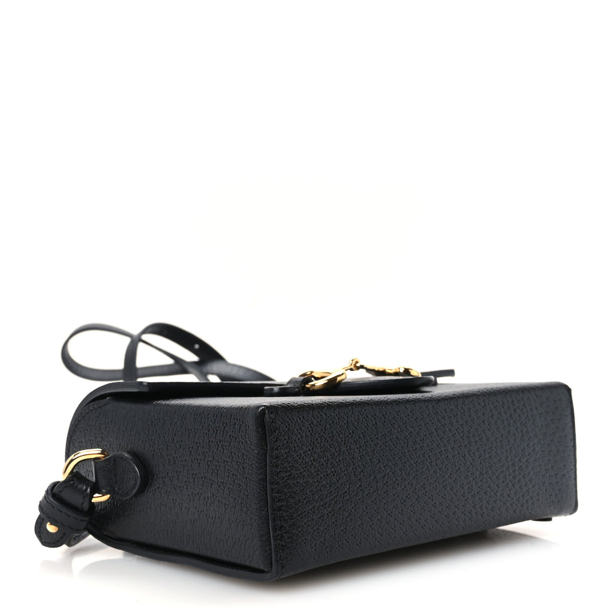 Calfskin Horsebit 1955 Shoulder Bag Black