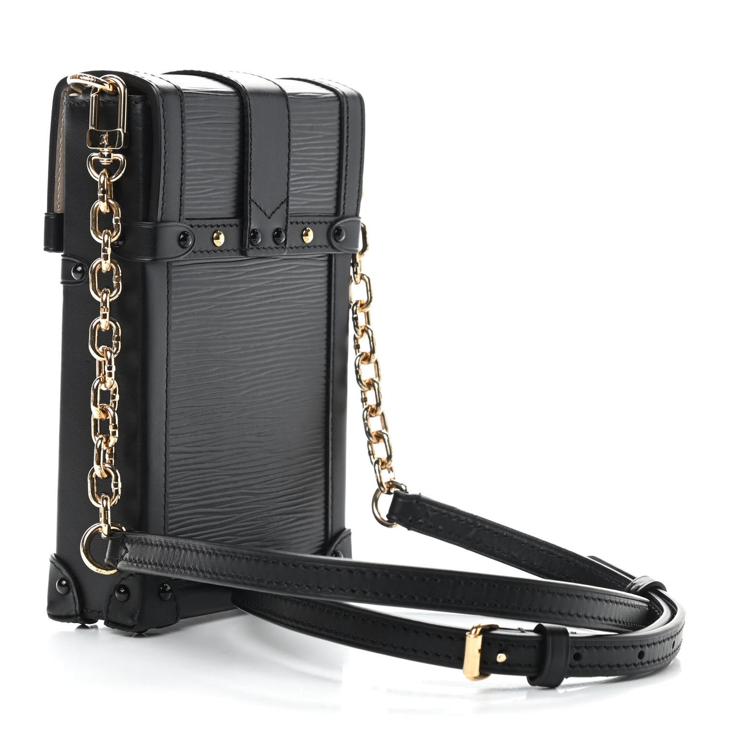 Epi Pochette Trunk Verticale Black