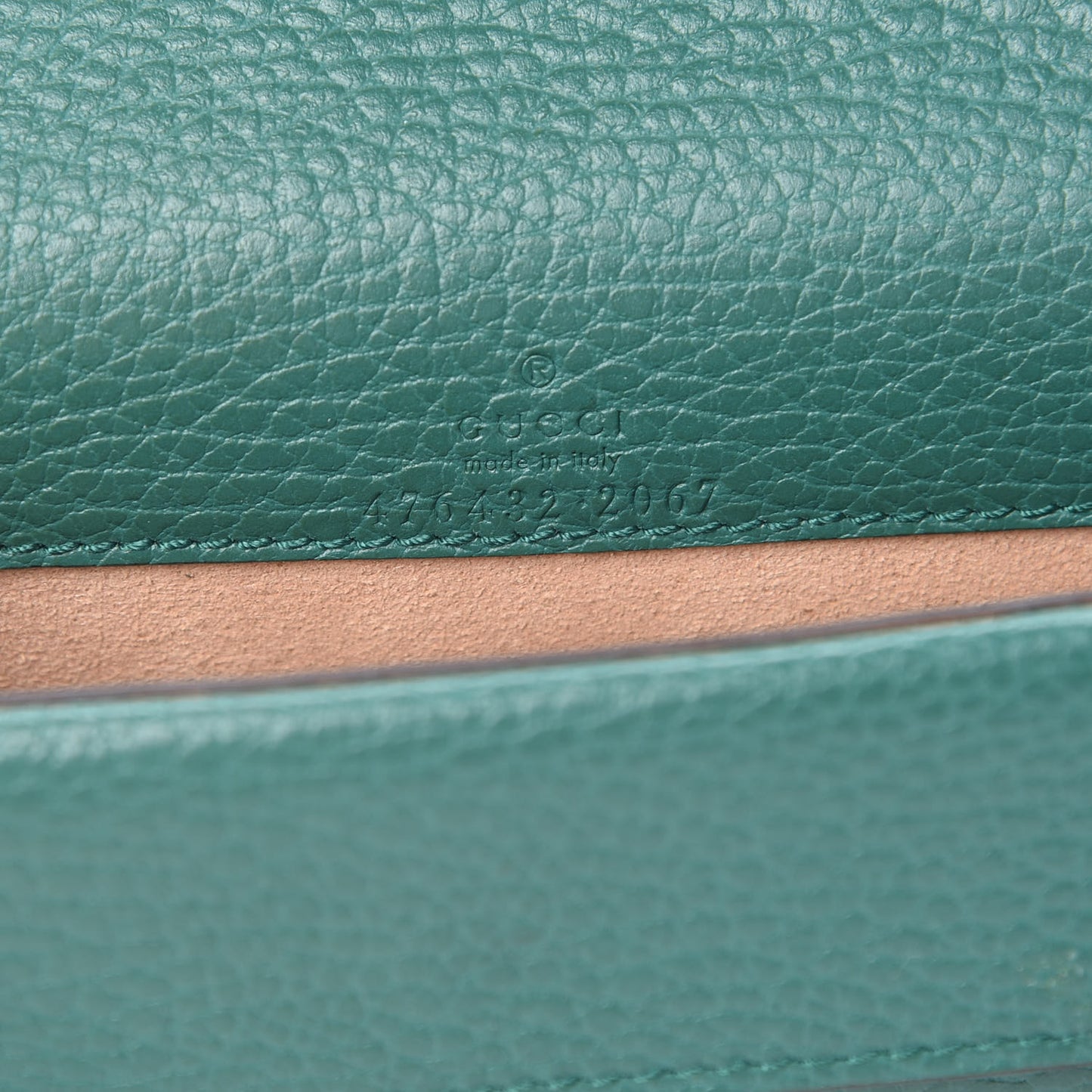 Calfskin Super Mini Dionysus Shoulder Bag Emerald
