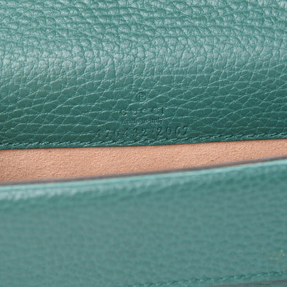 Gucci Calfskin Super Mini Dionysus Shoulder Bag Emerald 6 of 9