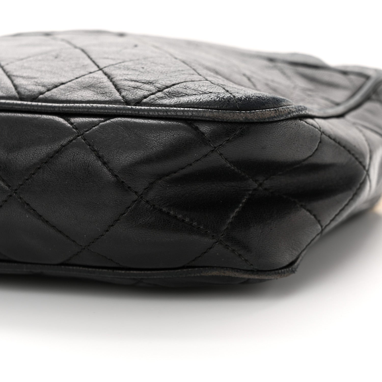 Chanel Lambskin Quilted Tassel Camera Case Black 11 of 16