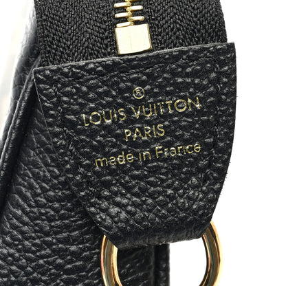 Louis Vuitton Empreinte Monogram Giant Mini Pochette Accessories Black 7 of 10