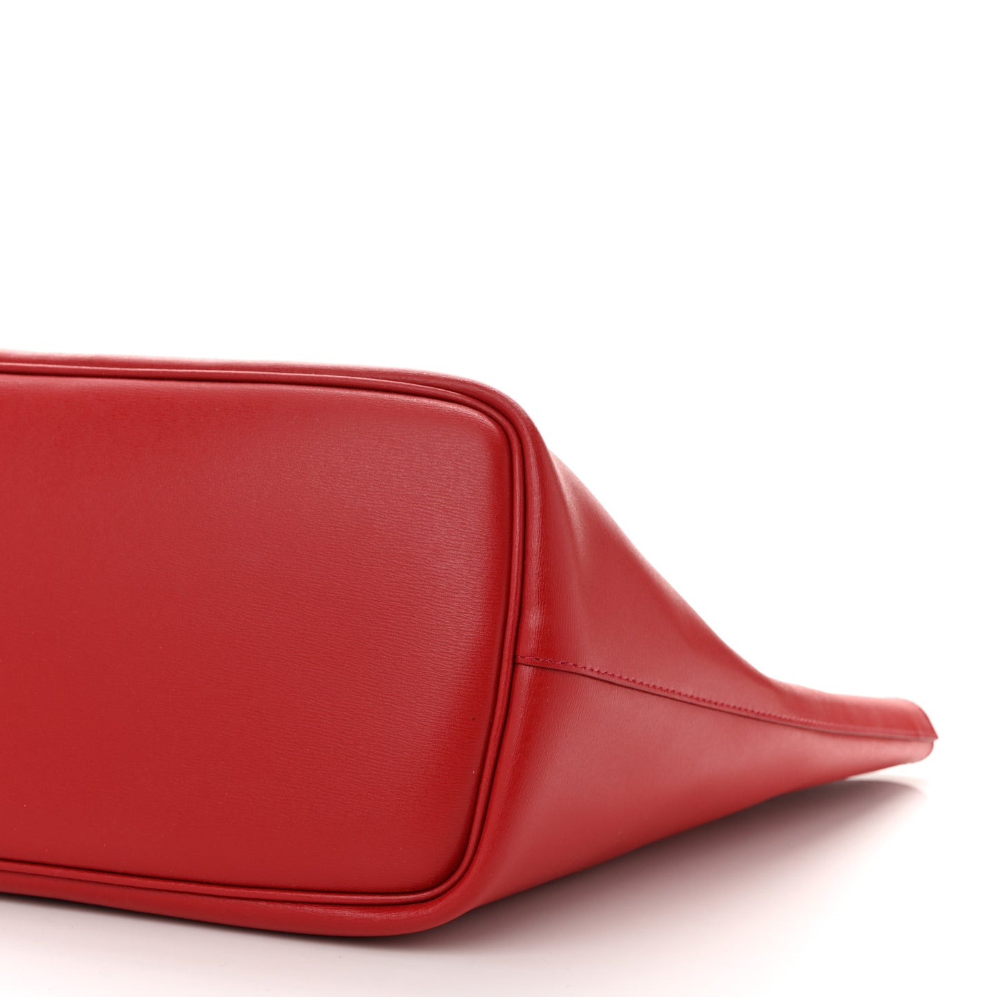 Calfskin Medium Gancini Tote Red