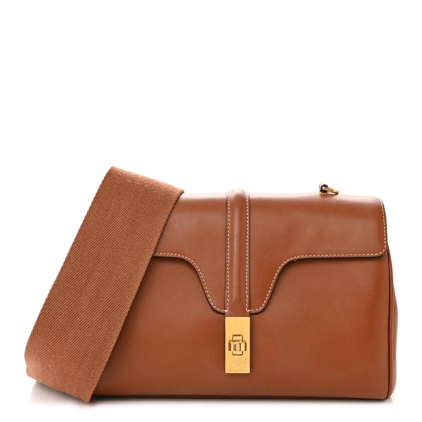 Smooth Calfskin Teen 16 Crossbody Bag Soft Tan