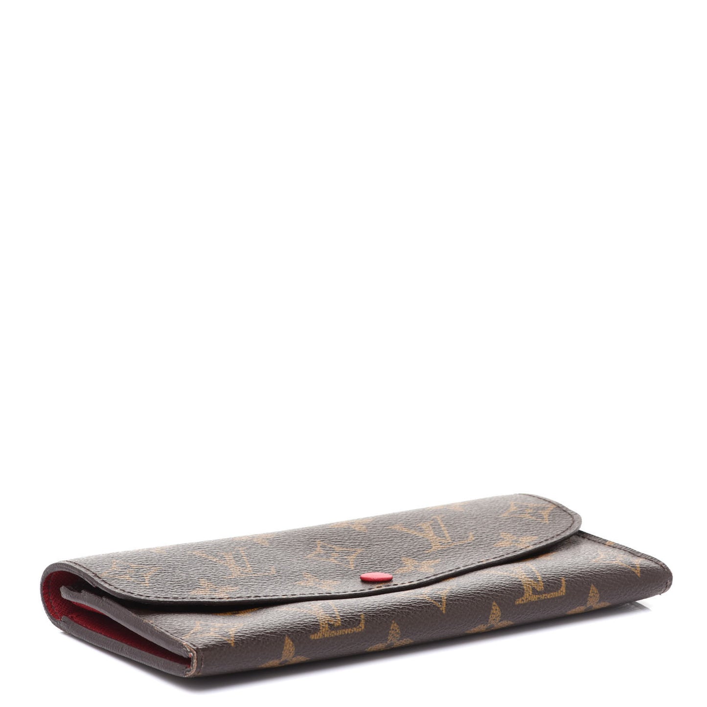 Monogram Emilie Wallet Rouge