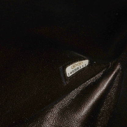 Chanel Metallic Patent 2.55 Reissue 227 Flap Dark Brown 9 of 9