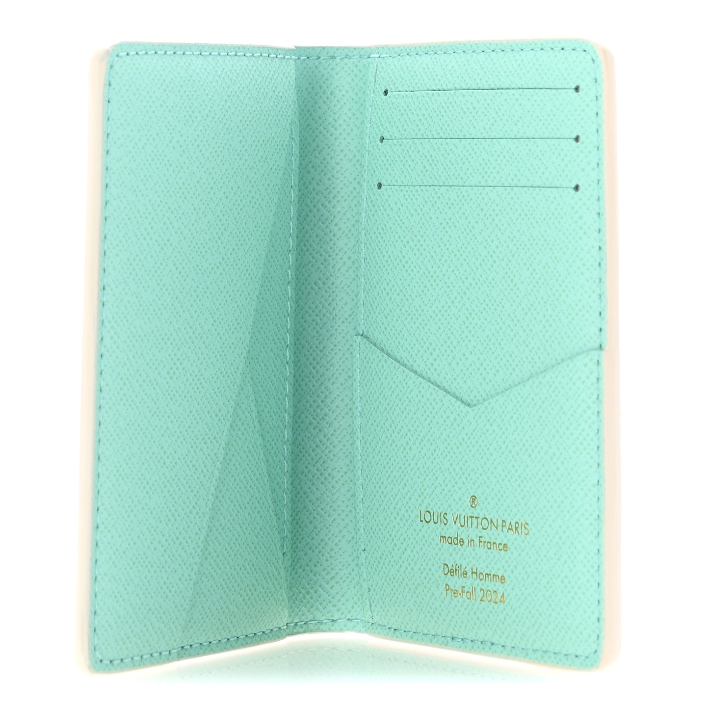 Damier Heritage Pocket Organizer White