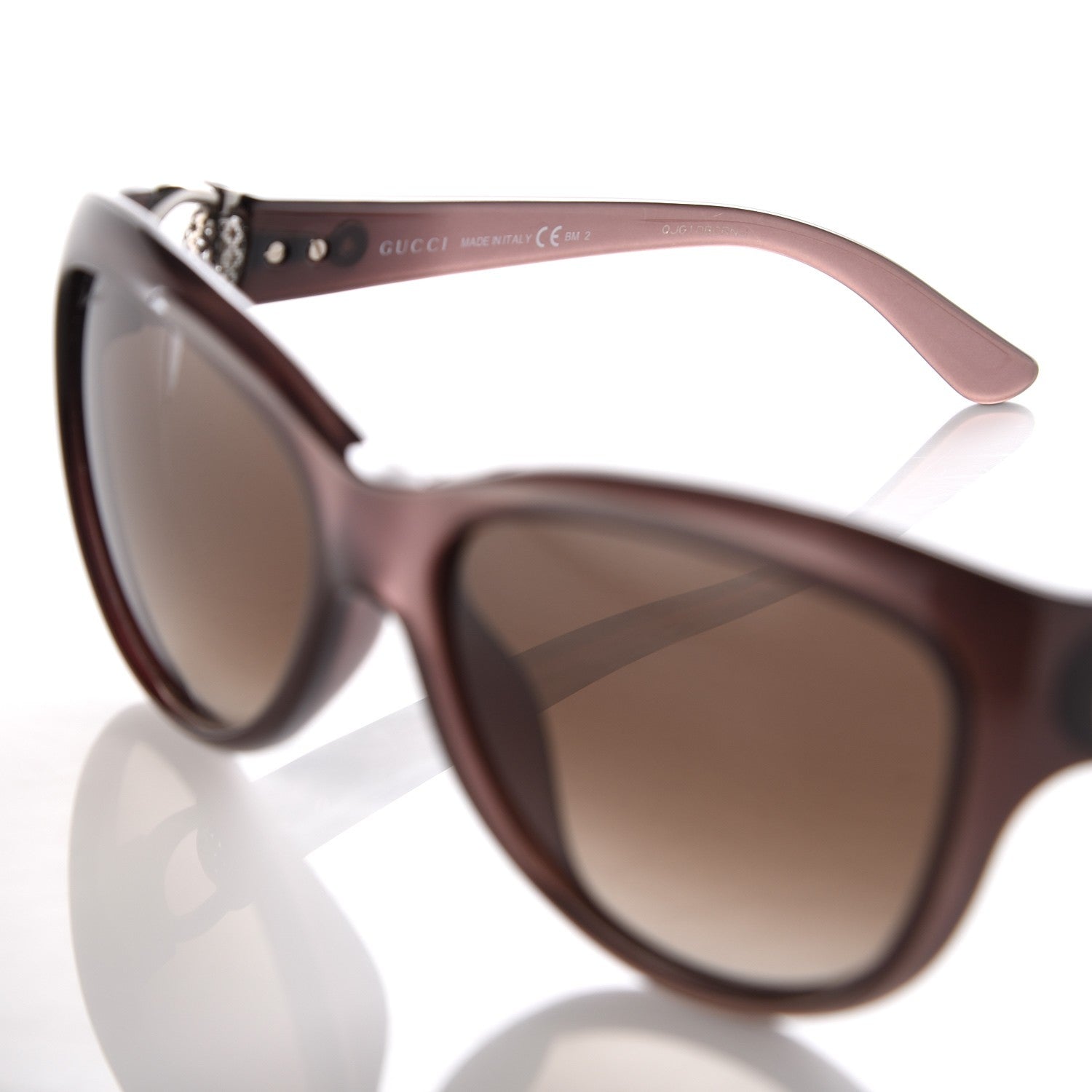 Gucci Horsebit Sunglasses 3711/S Dark Purple 6 of 8