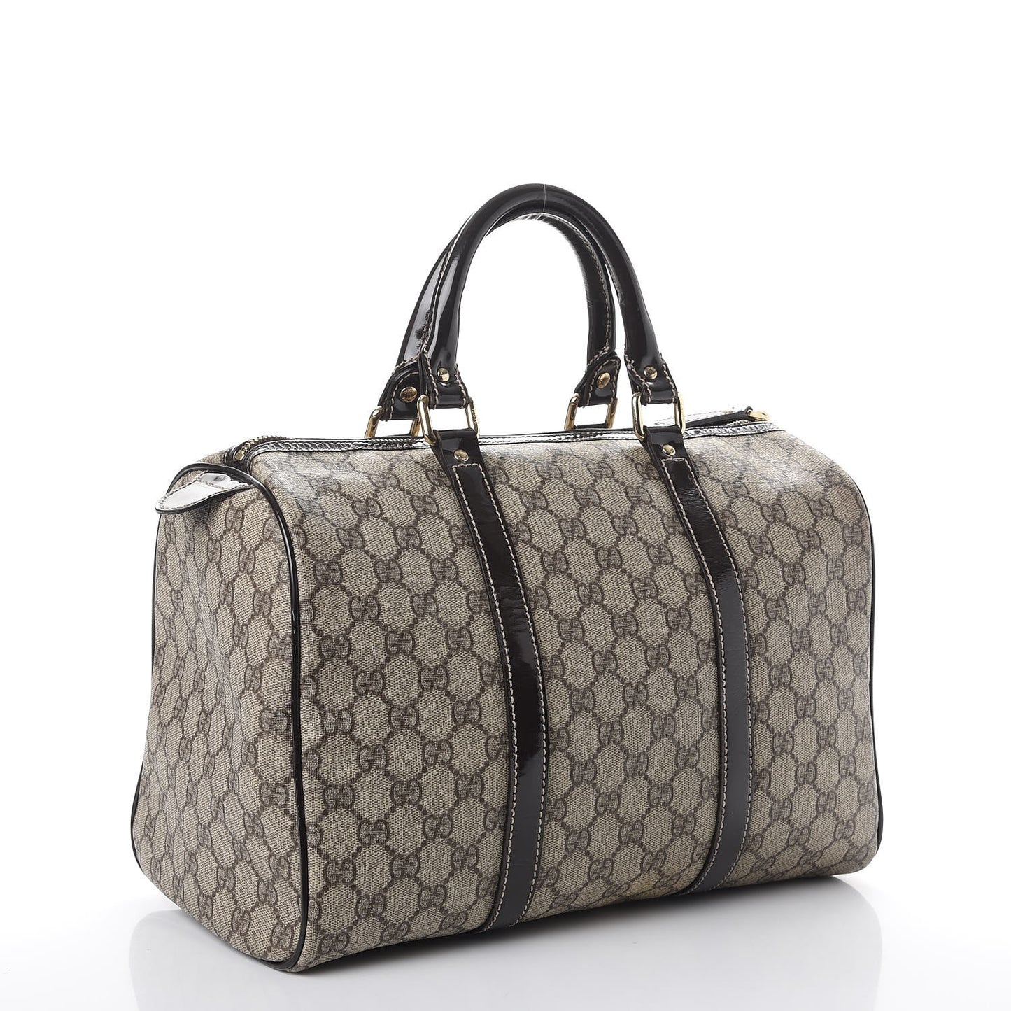 GG Plus Monogram Medium Joy Boston Dark Brown