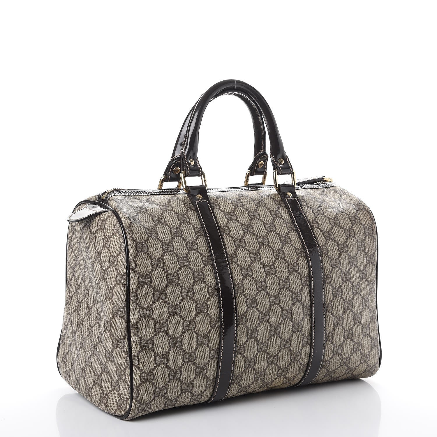 Gucci GG Plus Monogram Medium Joy Boston Dark Brown 3 of 18