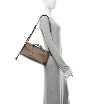 Fendi Cuoio Romano Selleria Medium By The Way Boston Bag Grey 2 of 10
