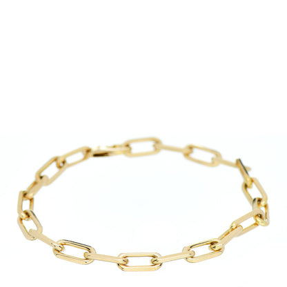 Cartier 18K Yellow Gold Santos de Cartier Link Chain Bracelet 1 of 4