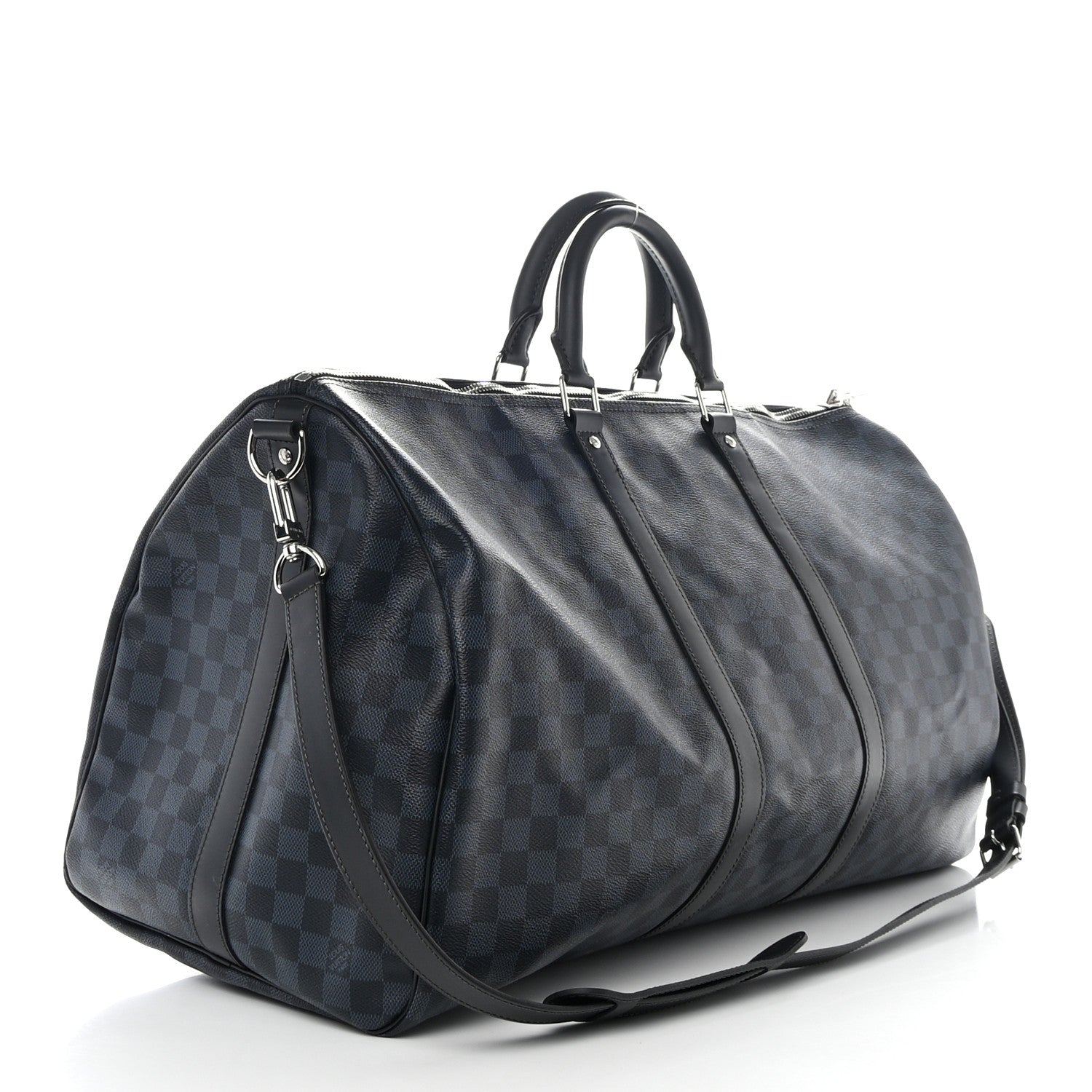 Louis Vuitton Damier Cobalt Keepall Bandouliere 55 2 of 10