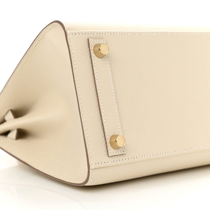 Hermes Epsom Birkin Sellier 25 Craie 9 of 11