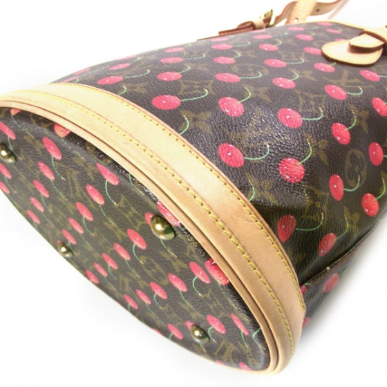Louis Vuitton Monogram Cerises Bucket Bag 5 of 12