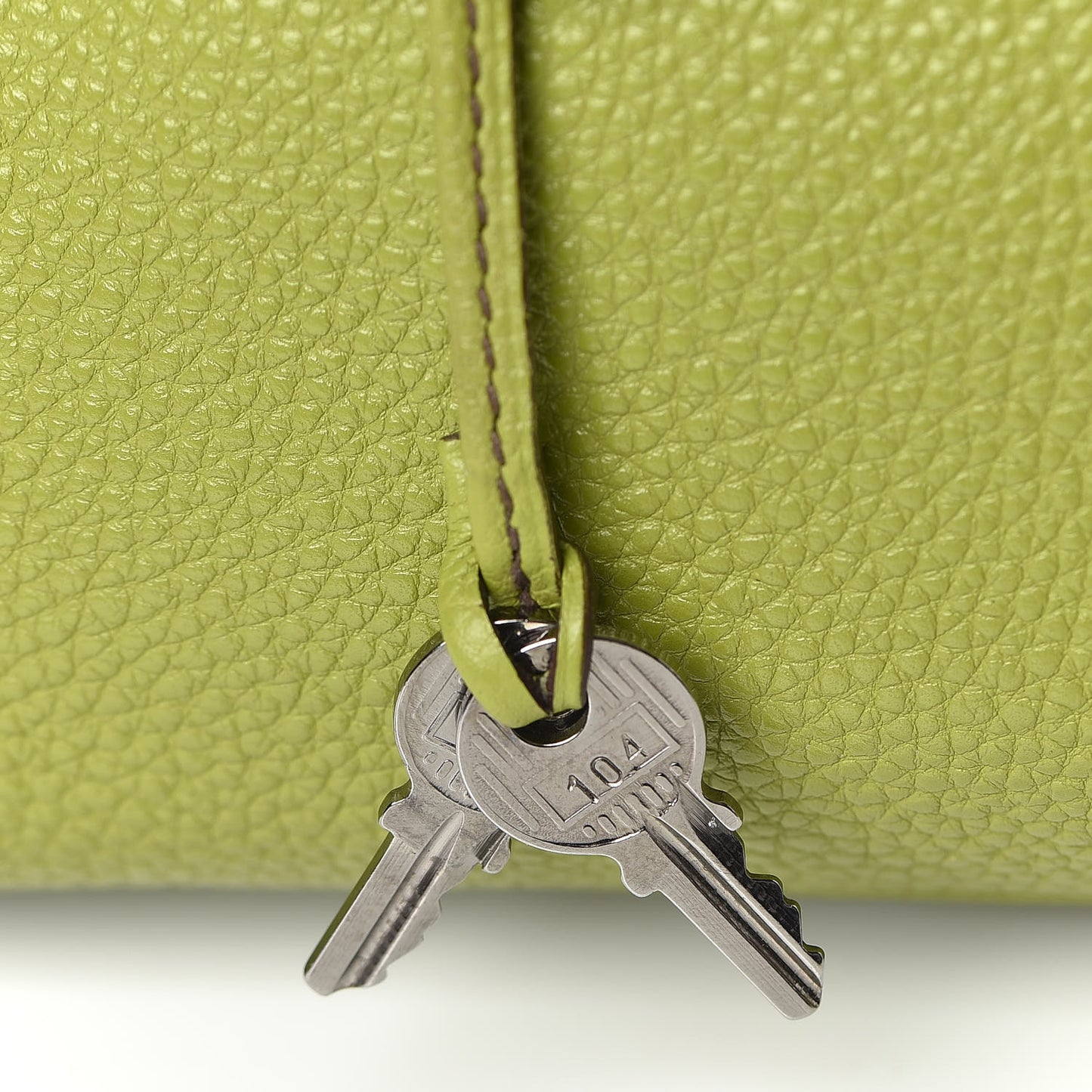 Togo Birkin 30 Vert Anis