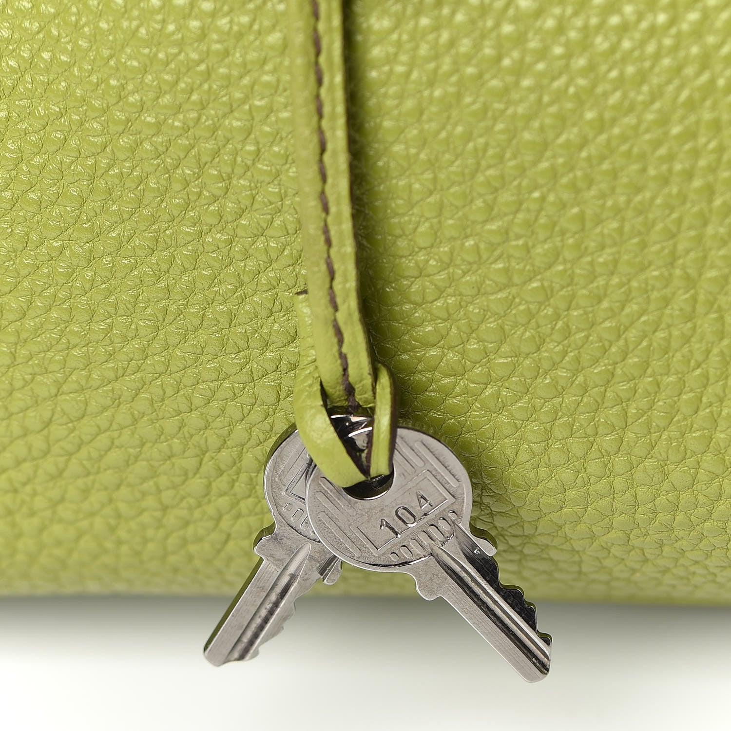 Hermes Togo Birkin 30 Vert Anis 27 of 44